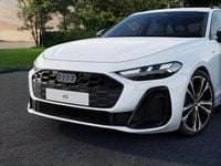 Ny Audi A5 S-Line 252 HK (185 kW) 2025 Glaciärvit metallic Kombi