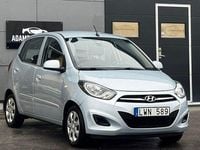 Begagnad Hyundai i10 69 HK (50 kW) 2011 Silver Halvkombi