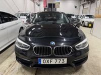 Begagnad BMW 116 Advantage 116 HK (85 kW) 2015 Svart Halvkombi