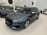 begagnad Audi RS3 Sportback 2.5 TFSI quattro S Tronic 400HK SVENSK