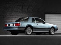 Begagnad Ford Mustang Ghia 120 HK (88 kW) 1981 Ljusblå Sportkupé