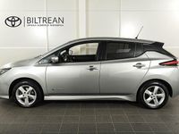 Begagnad Nissan Leaf N-Connecta 160 kW (218 HK) 2019 Silver Halvkombi
