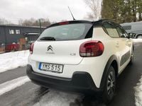 Begagnad Citroën C3 PureTech 83 HK (61 kW) 2018 Vit Halvkombi