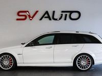Begagnad Mercedes C63 AMG AMG 487 HK (358 kW) 2013 Vit Kombi