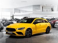 Begagnad Mercedes CLA35 AMG Shooting Brake AMG 306 HK (225 kW) 2019 Gul (solgul) Kombi