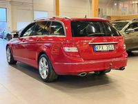 Begagnad Mercedes C350 Avantgarde 231 HK (169 kW) 2010 Röd Kombi