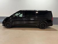 Begagnad Mercedes V220 163 HK (119 kW) 2016 Svart Minibuss