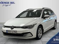 Begagnad VW Golf VIII 132 HK (97 kW) 2022 Vit Kombi