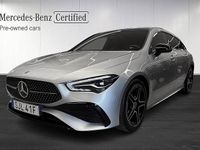 Begagnad Mercedes CLA200 Shooting Brake AMG Line Premium 163 HK (119 kW) 2024 Silver Kombi