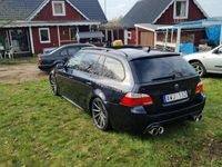 begagnad BMW 550 ovanlig svensksåld carbonsvart