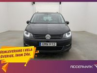 Begagnad VW Sharan 150 HK (110 kW) 2016 Svart Minibuss