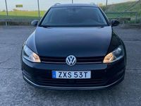 Begagnad VW Golf VII Highline 140 HK (102 kW) 2014 Svart Kombi