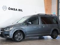 Begagnad VW Caddy Maxi Life Life 102 HK (75 kW) 2017 Ljusgrå Minibuss