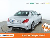 Begagnad Mercedes C220 AMG line 171 HK (125 kW) 2017 Silver Sedan