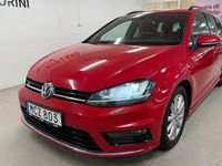 Begagnad VW Golf VII GT 150 HK (110 kW) 2016 Röd Kombi