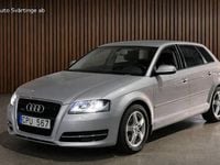 Begagnad Audi A3 Attraction 140 HK (102 kW) 2012 Silver Halvkombi