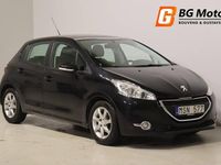 Begagnad Peugeot 208 68 HK (50 kW) 2012 Svart Halvkombi