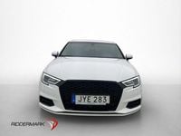 Begagnad Audi A3 S-Line 150 HK (110 kW) 2017 Vit Sedan