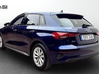 Begagnad Audi A3 Proline 150 HK (110 kW) 2022 Blå Sedan
