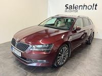 Begagnad Skoda Superb LAURIN & KLEMENT 190 HK (139 kW) 2015 Mörkröd Kombi