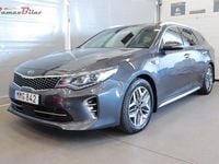Begagnad Kia Optima GT-Line 141 HK (103 kW) 2017 Grå Kombi