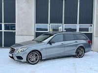 Begagnad Mercedes E220 AMG 170 HK (125 kW) 2016 Grå Kombi