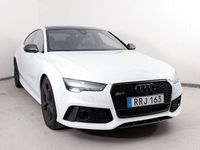 Begagnad Audi RS7 Sportback 561 HK (412 kW) 2015 Vit Halvkombi