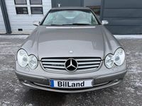 Begagnad Mercedes CLK200 Elegance 163 HK (119 kW) 2004 Silver Sportkupé