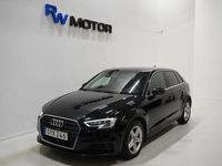 Begagnad Audi A3 Proline 150 HK (110 kW) 2018 Svart Sedan