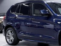 Begagnad BMW X3 M Sport 184 HK (135 kW) 2011 Blå SUV