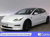 Begagnad Tesla Model 3 Standard Range 235 kW (320 HK) 2022 Vit Sedan