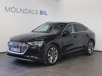 Begagnad Audi e-tron Sportback 300 kW (408 HK) 2022 Svart metallic SUV