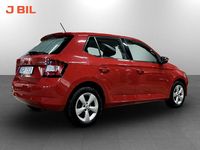 Begagnad Skoda Fabia Style 90 HK (66 kW) 2016 Röd Halvkombi