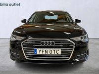 begagnad Audi A6 Avant 40 TDI quattro Navi / Värmare / Drag / Moms 2020 Svart