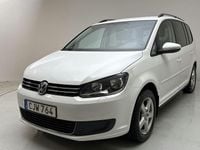Begagnad VW Touran 150 HK (110 kW) 2014 Vit Minibuss