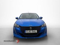 Begagnad Peugeot e-208 100 kW (136 HK) 2020 Blå Halvkombi
