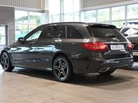 begagnad Mercedes C300 T de 306hk Plug in AMG Night Edition Coc