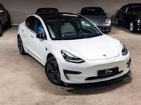 Begagnad Tesla Model 3 Standard Range Plus 239 kW (325 HK) 2020 Vit Sedan