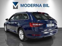 Begagnad Skoda Superb Business Line 190 HK (139 kW) 2017 Blå Kombi