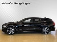 Begagnad Volvo V60 R-Design 344 HK (253 kW) 2019 Svart Kombi