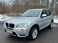 Begagnad BMW X3 184 HK (135 kW) 2013 Titansilver metallic SUV