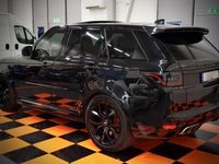 begagnad Land Rover Range Rover Sport SVR / CARBON /BLACK&WHITE 575HK