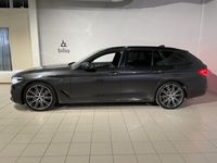 begagnad BMW 530 i xDrive Touring M-Sport | Drag elektriskt | Harman Kardon | 2018 Grå