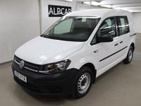 Begagnad VW Caddy 110 HK (80 kW) 2020 Vit Minibuss