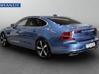 Begagnad Volvo S90 R-Design 412 HK (303 kW) 2018 Blå Sedan