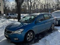 Begagnad Kia Ceed Sportswagon 115 HK (84 kW) 2010 Blå Kombi