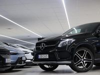 Begagnad Mercedes GLE450 AMG AMG 367 HK (269 kW) 2015 Svart Sportkupé