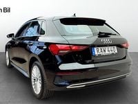 Begagnad Audi A3 Sportback e-tron Advanced Plus 204 HK (150 kW) 2023 Brilliantsvart Halvkombi