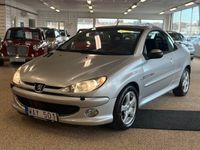 begagnad Peugeot 206 CC Quicksilver 1.6 109hk Sparbössan, AC, 0%RÄNTA