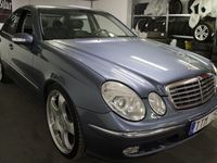 begagnad Mercedes E500 E500 Benz5G-Tronic 20 tum Carlsson fälgar Drag taklucka 2003, Sedan